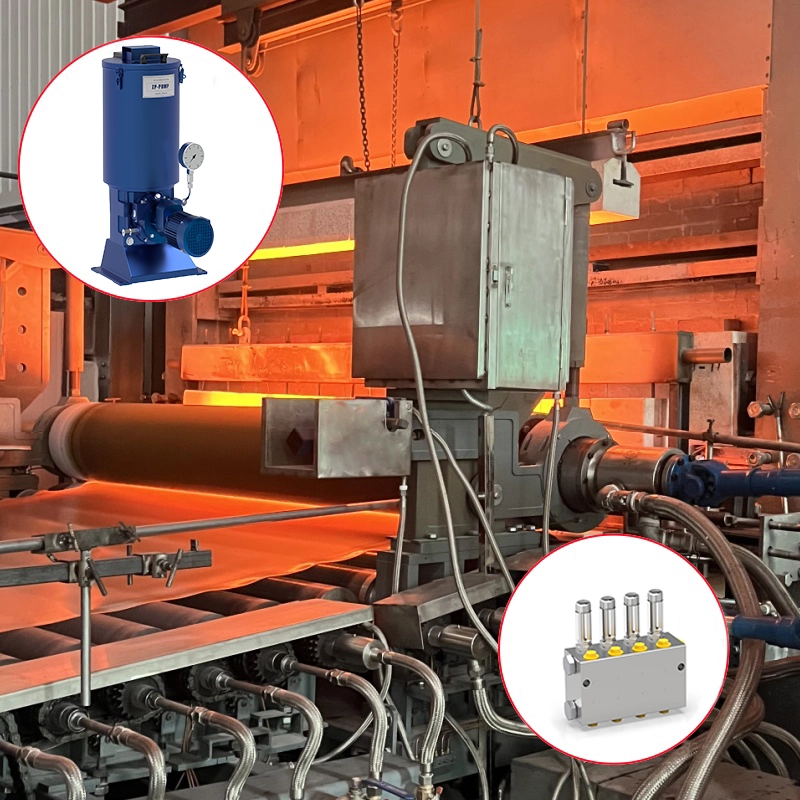 Central Lubrication System in Steel Metallurgy Equipment